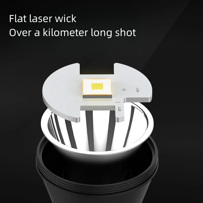 735S сильные фары перезаряжаемый супер яркий налобный фонарик дальнего действия