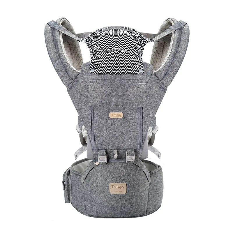 Baby Carrier 5-in-1 All Position Backpack Style Sling for Holding Babies Infants and Child from 7-35 lbs Certified Ergonomic