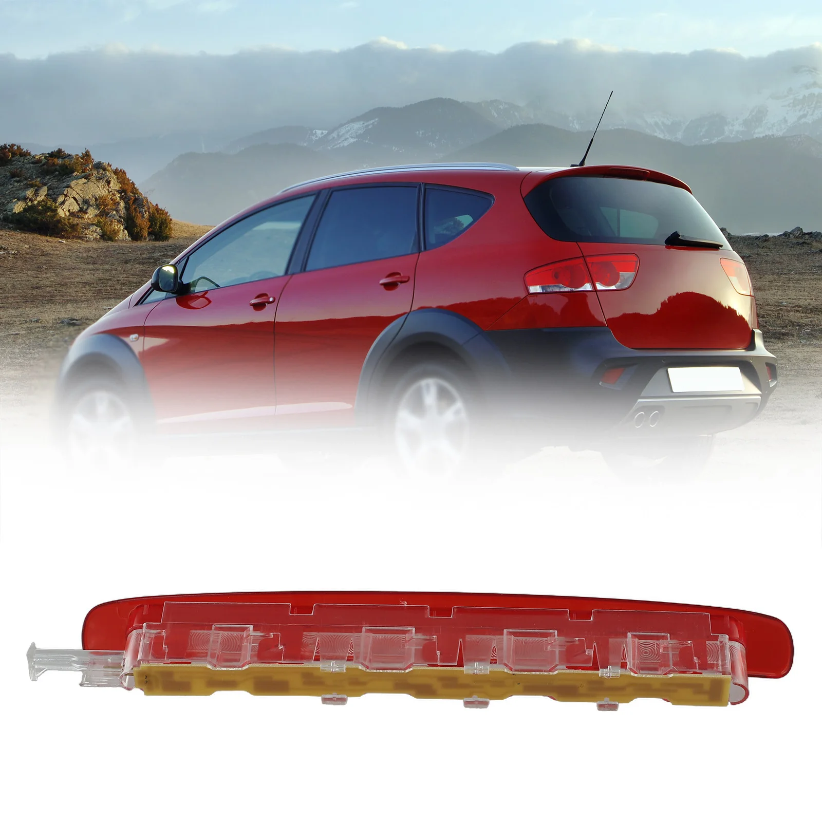 

Задний тормозной фонарь, третья Тормозная лампа, задняя лампа для сиденья Altea XL 2006-2015 для Altea Freetrack 2007-2015 для Altea 2009-15, 1 шт.