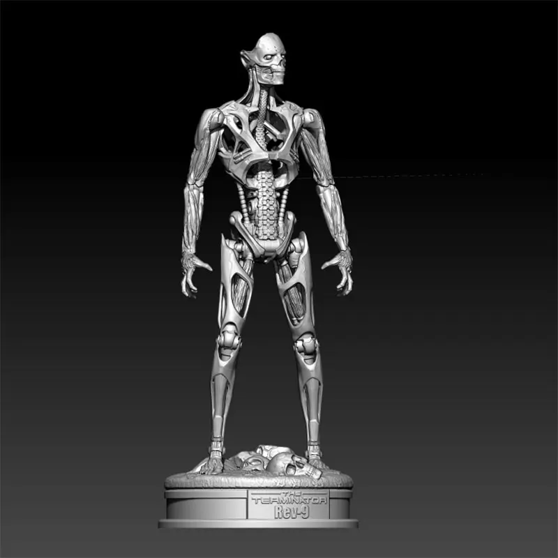 Набор моделей из литой смолы 1/24 неокрашенные фигурки (в сборе) 2844