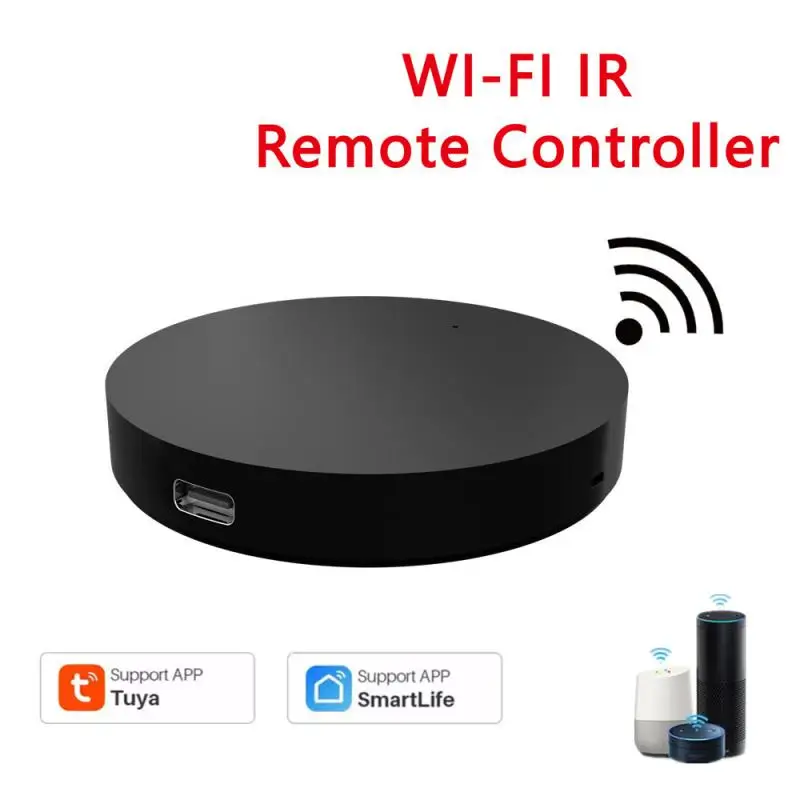 

Tuya Wifi IR Remote Control Smart Home WiFi Infrared For TV DVD AUD AC Air Conditioner Works With Yandex Alice Alexa Google Home