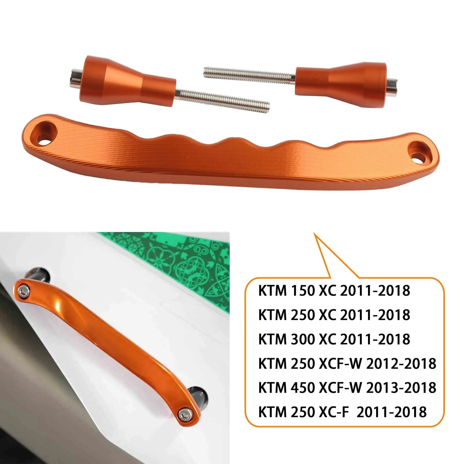 Рукоятка заднего подъемника с ЧПУ 1 пара подходит для 125 200 250 300 450 500 EXC XC-F 530-2004