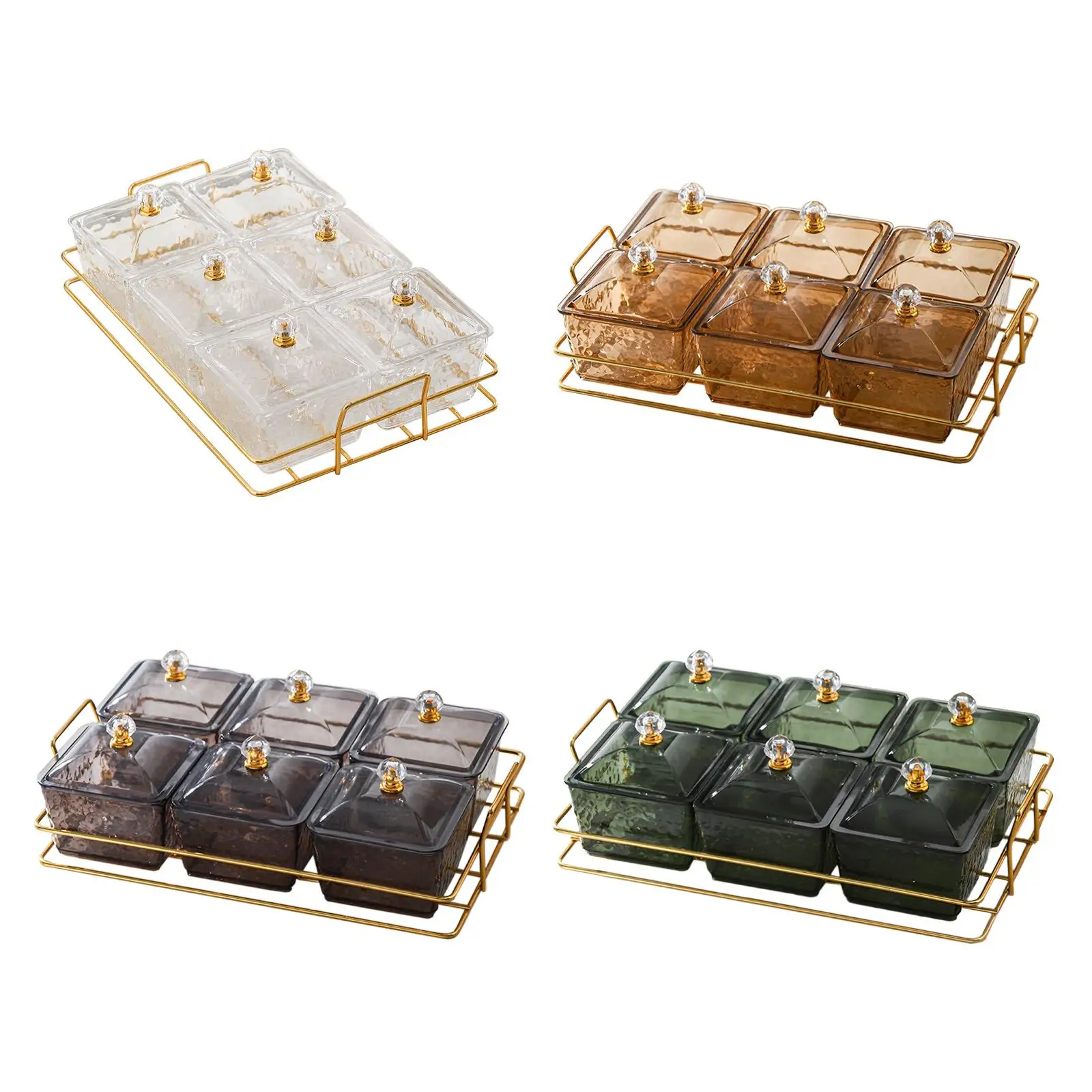 Сервировочные чаши с крышками Сервировочная тарелка для праздничной кухни