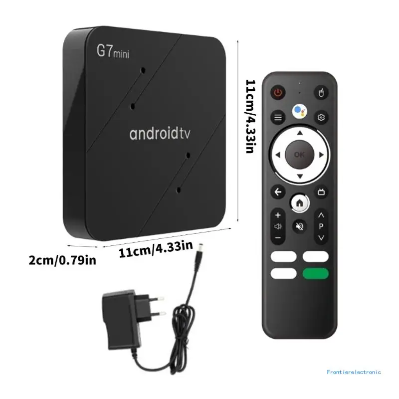 ТВ-приставка G7 mini 2G + 16G S905W2 ATV QuadCore CPU 5 ГГц Wi-Fi BT5.0 для Android11 ​​Прямая поставка