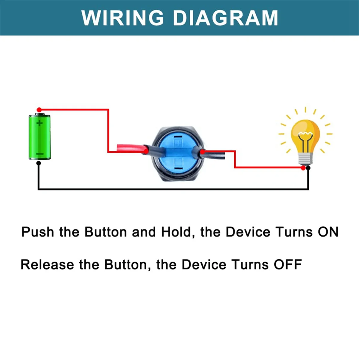 5 шт. 12 мм защелкивающийся кнопочный переключатель высокая круглая головка с