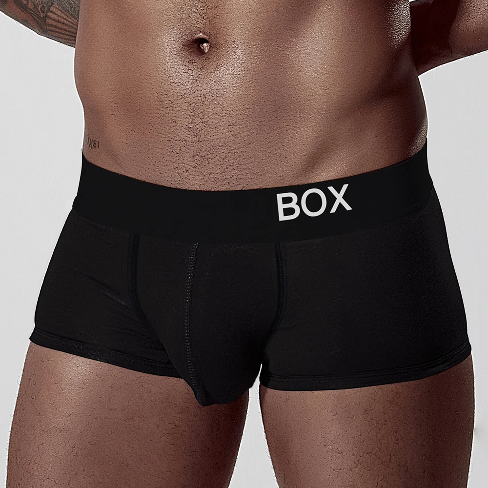 

ORLVS Men's Panties Sexy Man Undewear Boxer Men Underpants Boxershort Underpant Male Panties 3D Pouch Shorts Under Wear Pants