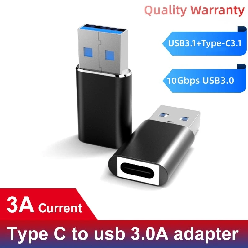 Переходник OTG Type C «Мама»-«папа» USB 3,0 для iPhone 14, Nexus Oneplus, Xiaomi, HUawei, Samsung, USBC