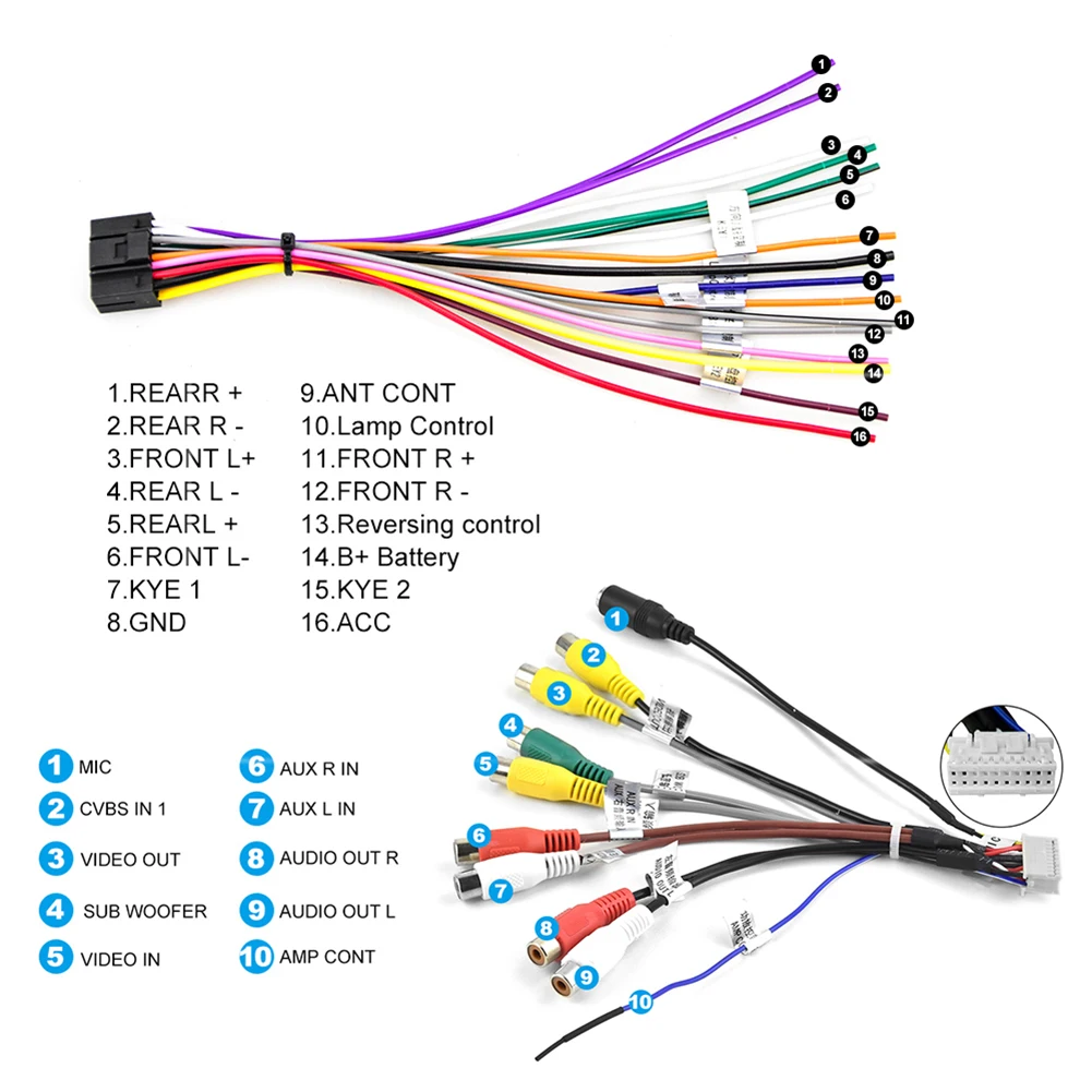 

4G+32GB 9 Inch Car MP5 Player Double Din Car Radio Multimedia Video Player HD 1080P DC12V GPS Antenna USB Cables Car Electronics