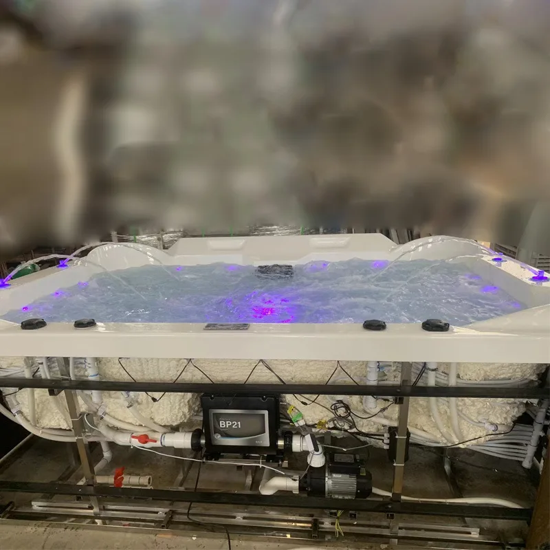 Фото Спа-бассейн Jacuzzi с защитой от солнца, большой бассейн для виллы, гостевой дома, от производителя, с постоянной температурой и изоляцией №3
