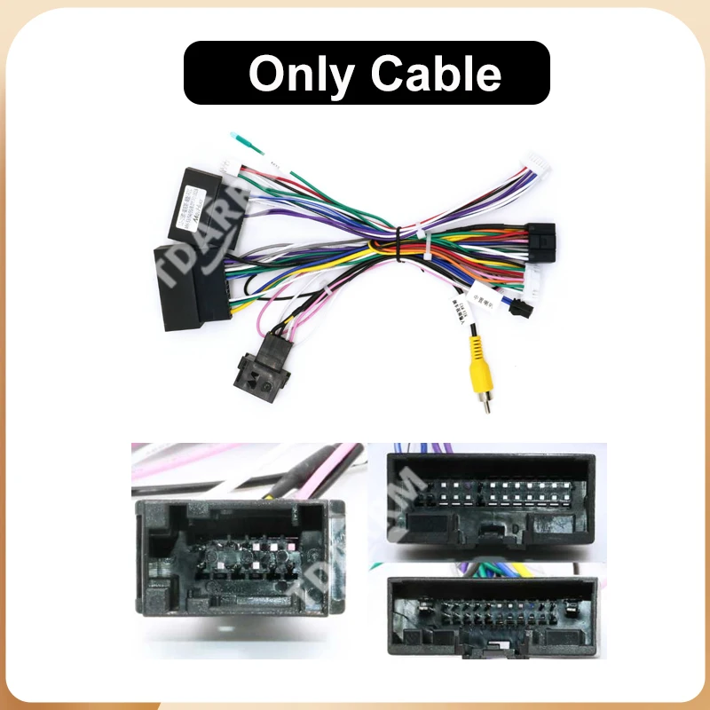 Автомобильный адаптер Android соединительный кабель декодера шины CAN для Ford Fiesta Escort