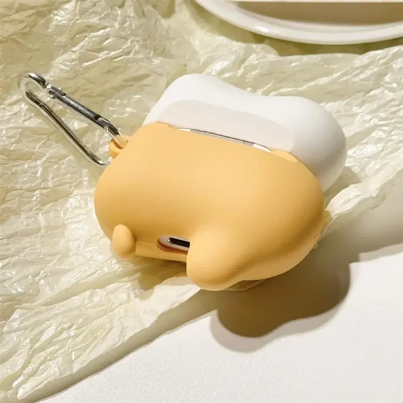 Kawaii Dog Bluetooth защитный чехол для наушников Airpods Pro 2 1 4 3 силиконовый мягкий
