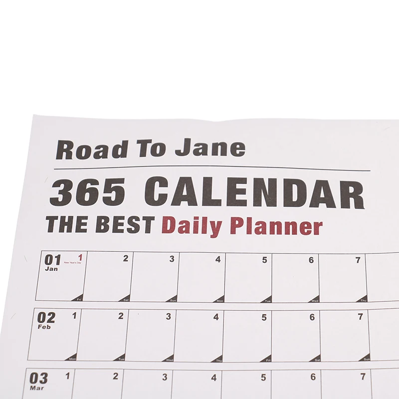 

2022 английская версия настольного календаря, Корейская версия настольного настенного календаря, креативный и простой план