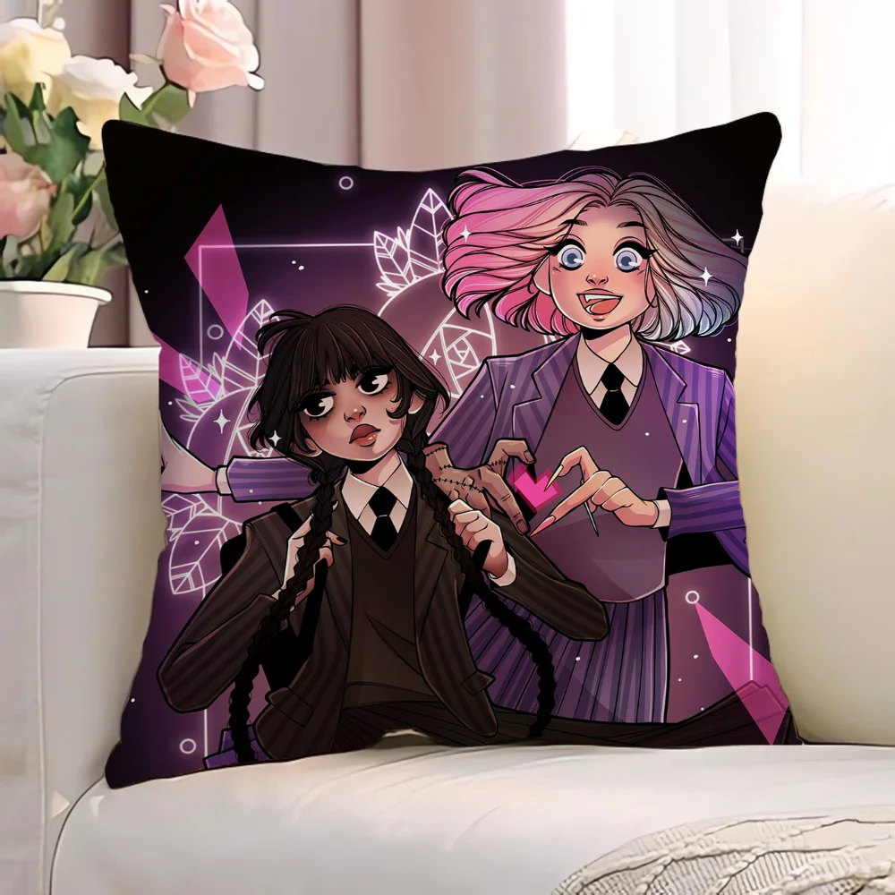 Наволочка для подушки с декоративными подушками 50 х50 см