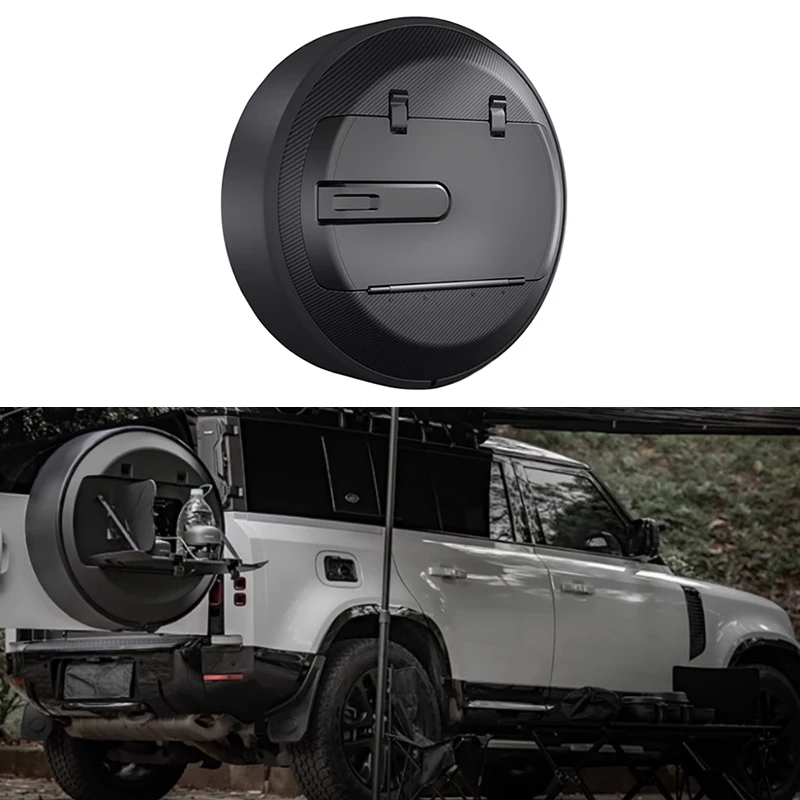 

Чехол для запасной шины из углеродного волокна, подходит для PLUMB Land Rover Defender 90/110/130