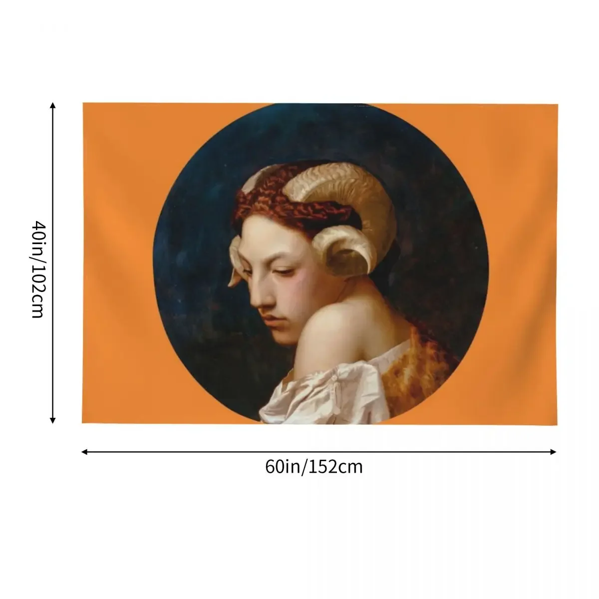 Сатир гобелен милый декор украшение спальня