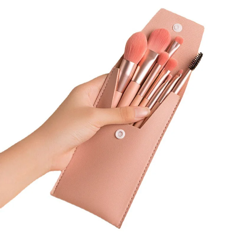 

1Pcs Makeup Brush Holder Storage Case Bag Manicure UV Gel Brush Dotting Pen Storager Nail Art Tool Accessories Cosmetic Bags DIY
