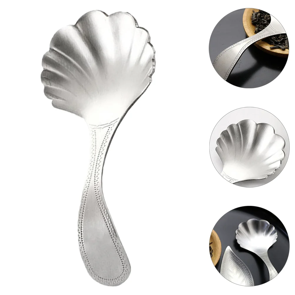 

Spoon Scoop Tea Spoons Coffee Measuring Cream Dessert Ice Tasting Soup Flour Steel Powder Salt Scoops Metal Stainless Hot