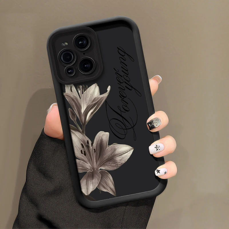 Фото Мягкий силиконовый чехол для телефона Motorola Moto G100 E40 E32 E14 E13 G05 G85 G14 G06 G56 G86 с цветочным узором, противоударный чехол №4