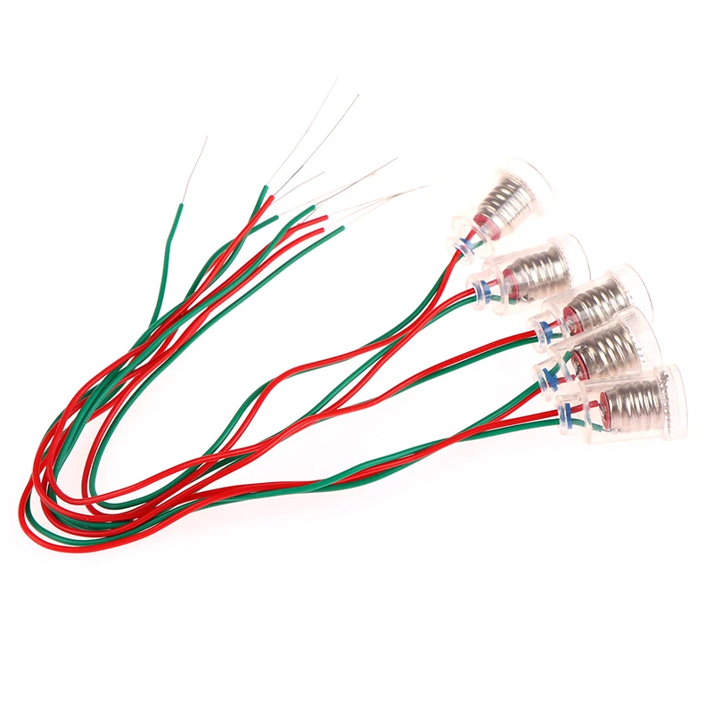 

Патроны для ламп E10, пластик, 5 шт.