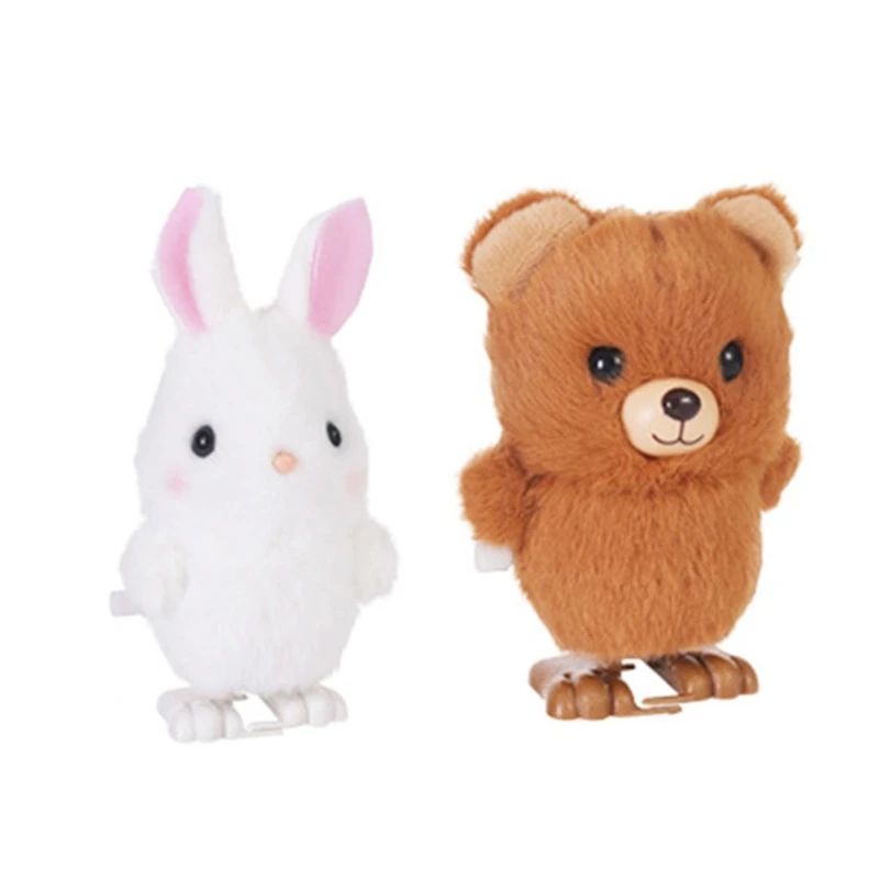 

Wind Up Toy for Kids Small Walking Animal Bunny Bear Party Favor Gift