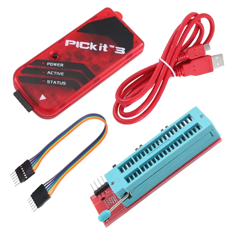 Фото Программатор PICKIT3 Universal PIC ICD2 PICKit 2 PICKIT 3, адаптер для программирования Seat-ABFT №2