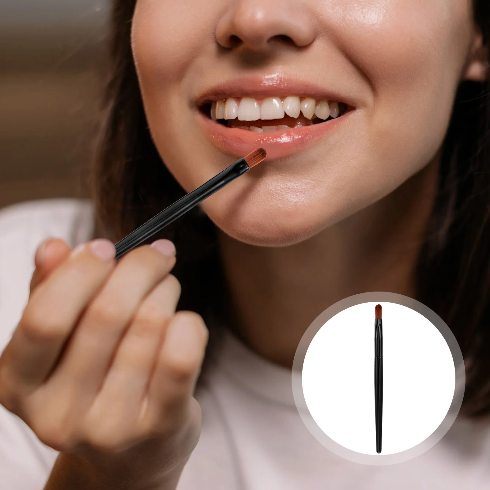 50 шт. кисть для консилера аппликатор блеска губ губная помада одноразовый бутик