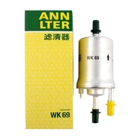 6 6 bar gasoline fuel filter pressure regulator for vw golf v audi a1 a3 seat ibiza v skoda fabia mann filter wk69