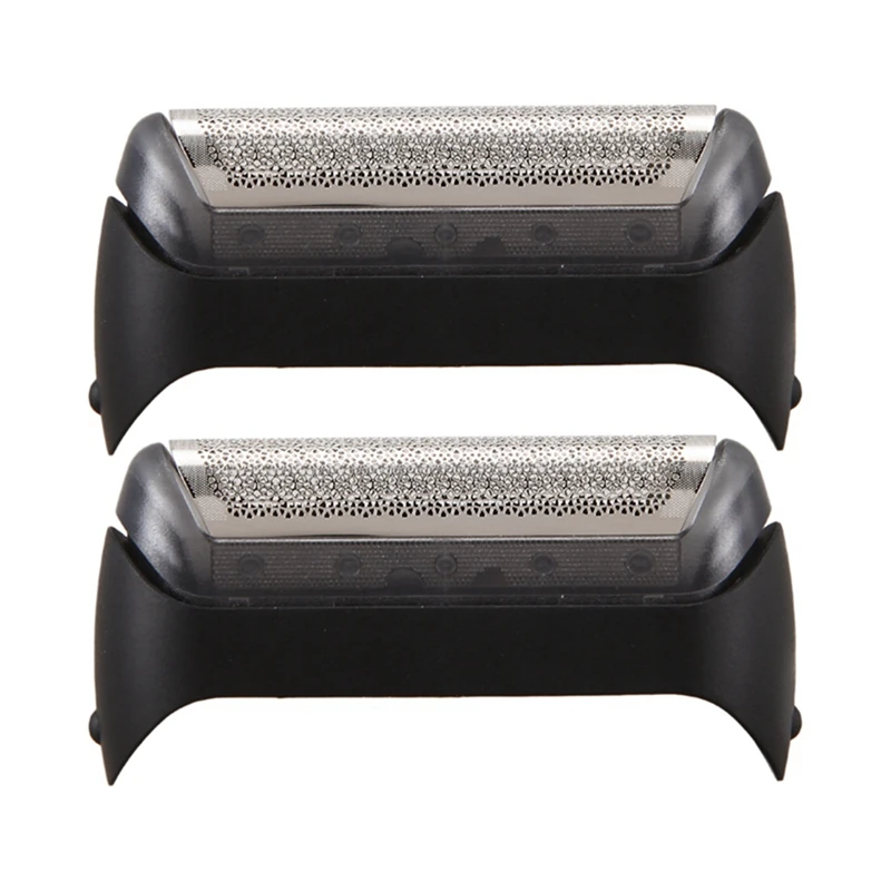 

2 Pcs Electric Mesh Durable Shaver Foil Head Parts For Braun 10B/20B Model 190 180 170