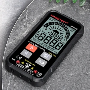HABOTEST мультиметр Профессиональный Умный интеллектуальный мультитестер Ом Емкость Гц переменный ток напряжения постоянного тока NCV Multimetro тестер