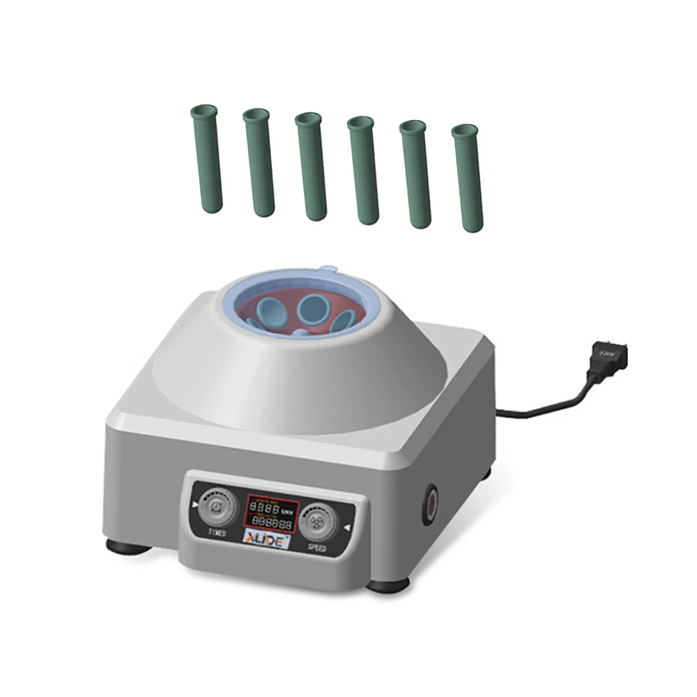 

AC 100-240V Blood Centrifuge PRP Centrifuge Machine Digital Medical Centrifuge Lab 6Pcs 15ML Centrifuge Tube 0-40000RPM 0-60MIN