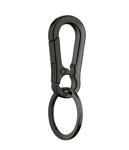 Классический мужской брелок с пряжкой тыквы из нержавеющей стали, зажим для поясного ремня, анти-потерянная пряжка, подвесной модный брелок для ключей, украшение автомобиля, подарок