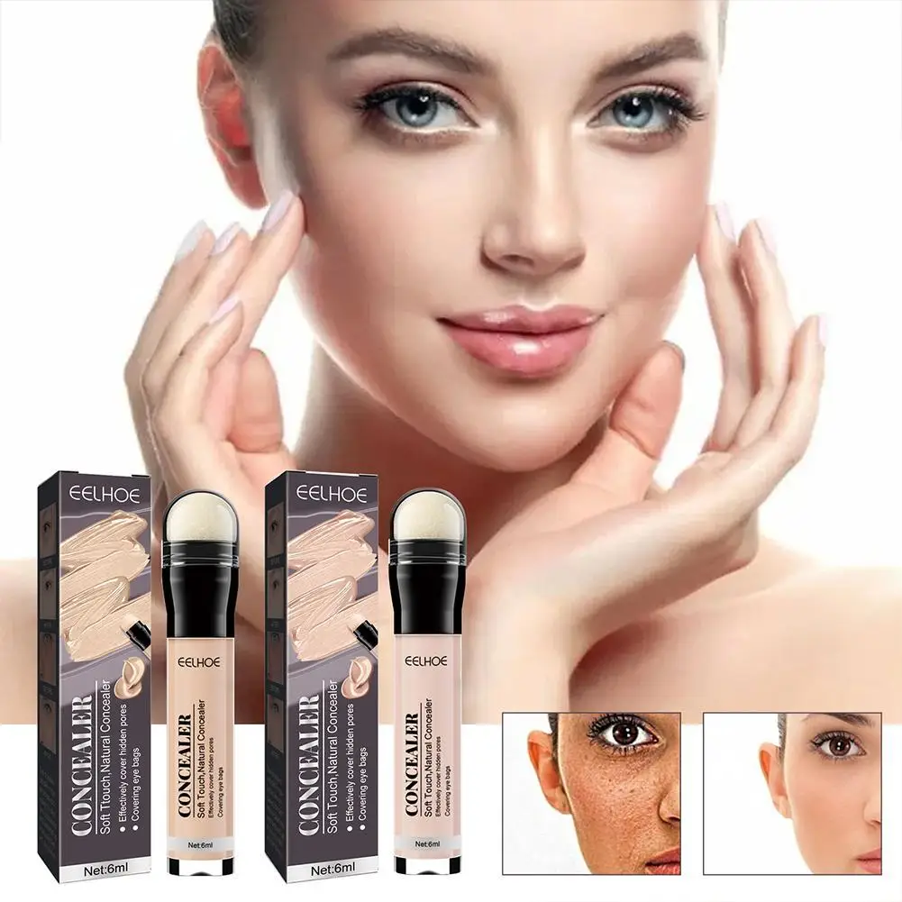 

Sdotter Oil Control Concealer Stick Cream Cover Dark Circles Spots Moisturizing Waterproof Long-lasting Contour Face Makeup Cosm