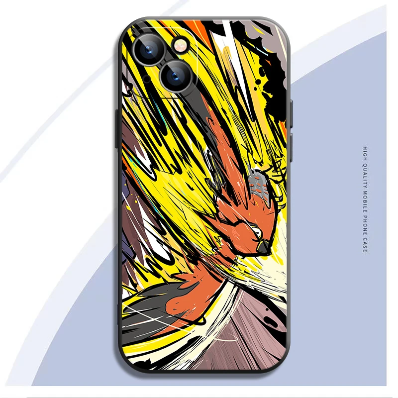 Милый мультяшный чехол с покемоном для iPhone 11 13 Pro Max Mini 12 X XR XS MAX SE2020 8 7 6 6S Plus