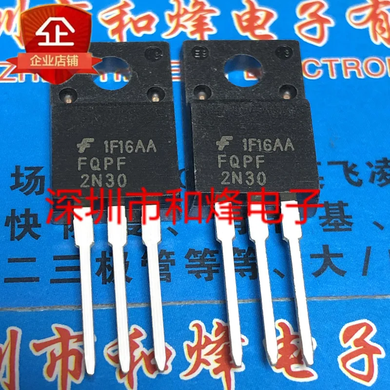 

5 шт.-10 шт. FQPF2N30 TO-220F 1.34A 300V Новый и оригинальный в наличии