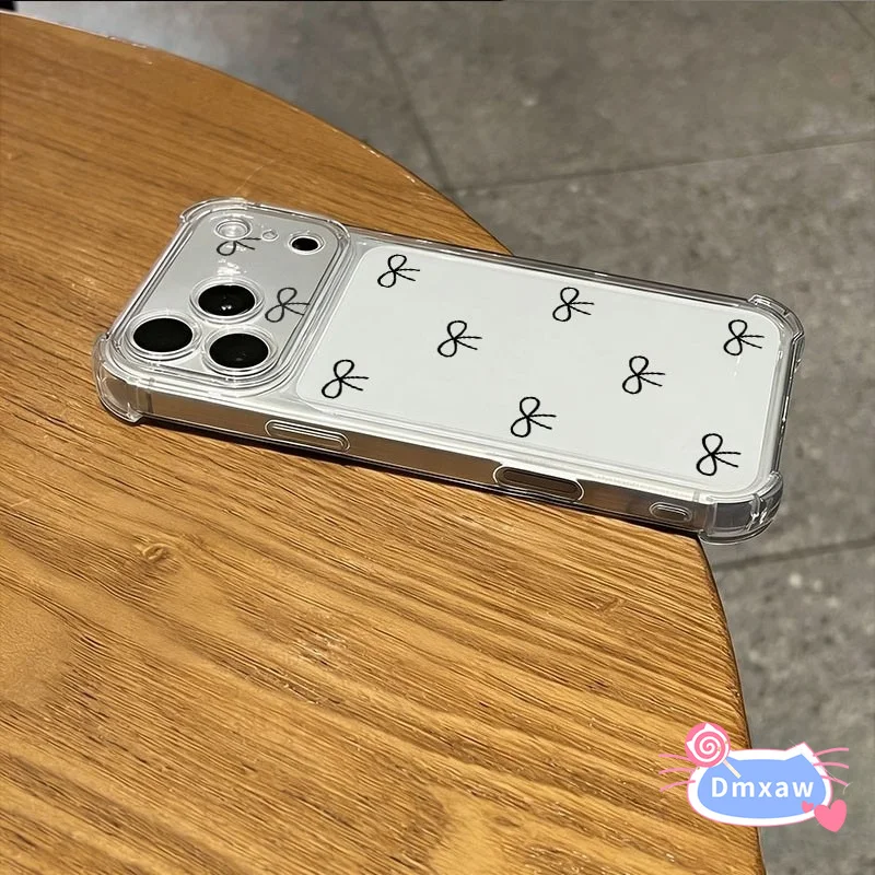 Фото Чехол с черным бантом для Huawei Nova Y91 Y90 Y73 Y72S Y71 Y70 Y63 Y62 Plus Y61 Y60 5 5i Pro 5T 5Z 4 4E 3 3i 2 Lite 2i 2S №4