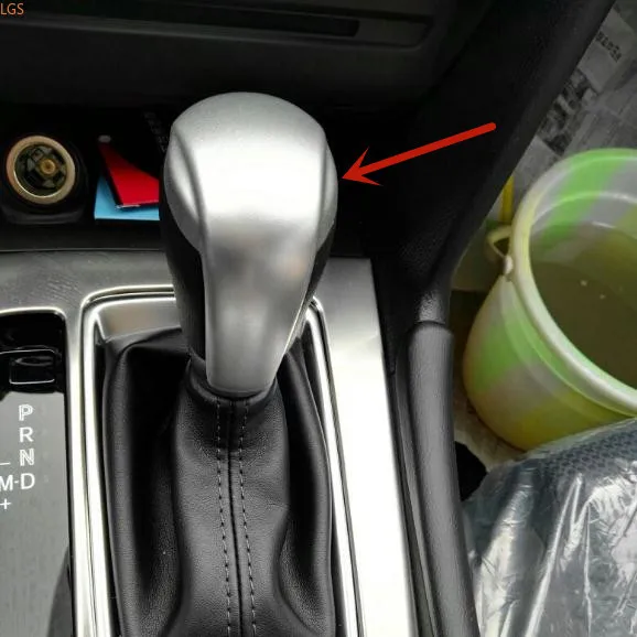 

Для Mazda CX-4 2014-2018 ABS хромированное украшение рычага переключения передач лист пасты крышка ручки Защита от царапин Стайлинг автомобиля