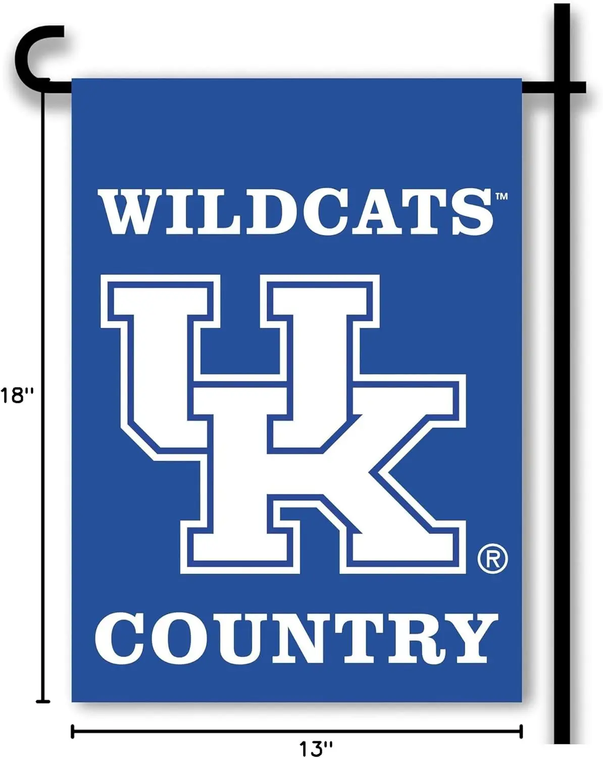 NCAA 2-сторонний флаг деревенского сада