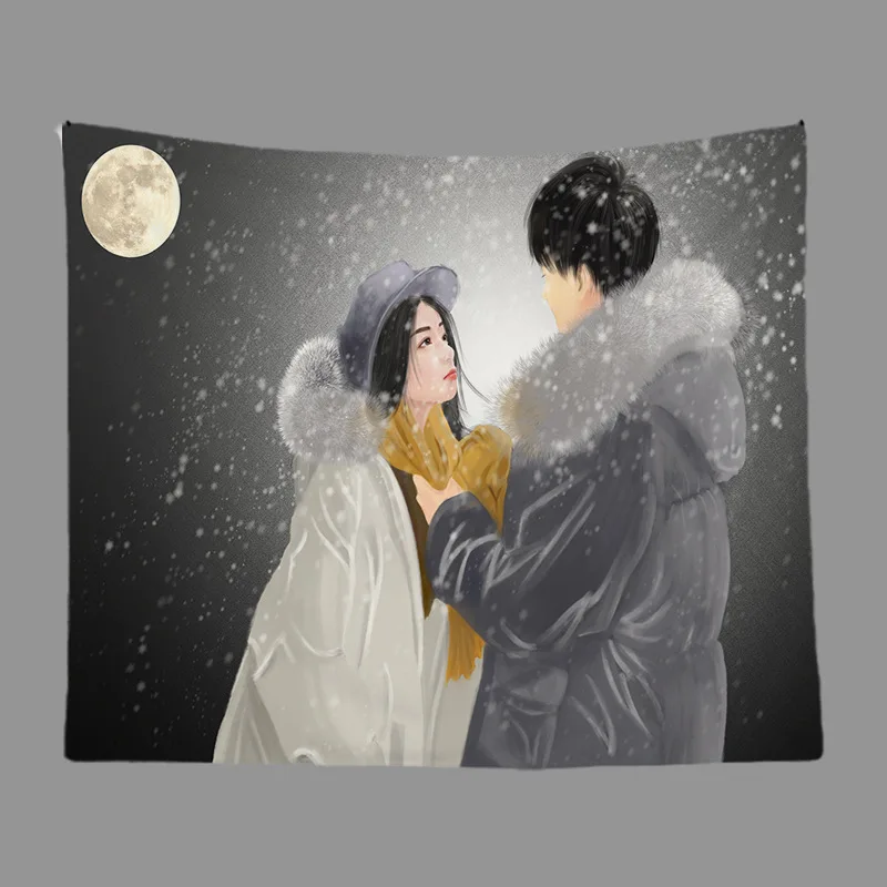 

Aestheticism Sofa Sets Cartoon Characters Decoration Tapestry Aesthetic Room Decor Blanket Picnic Mats Table Cloth Wall Rugs
