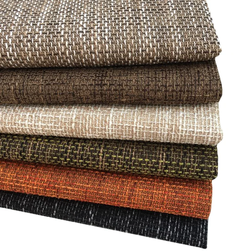 

Width 145cm Wholesale Upholstery Sofa Thick Linen Cotton Old Coarse Cloth Solid Color Diy Cushion Cover Fabric