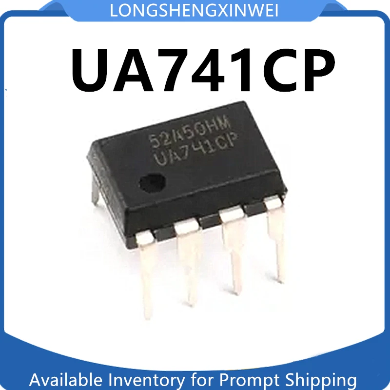 

1PCS New Original UA741CP UA741 Inline DIP-8 Operational Amplifier