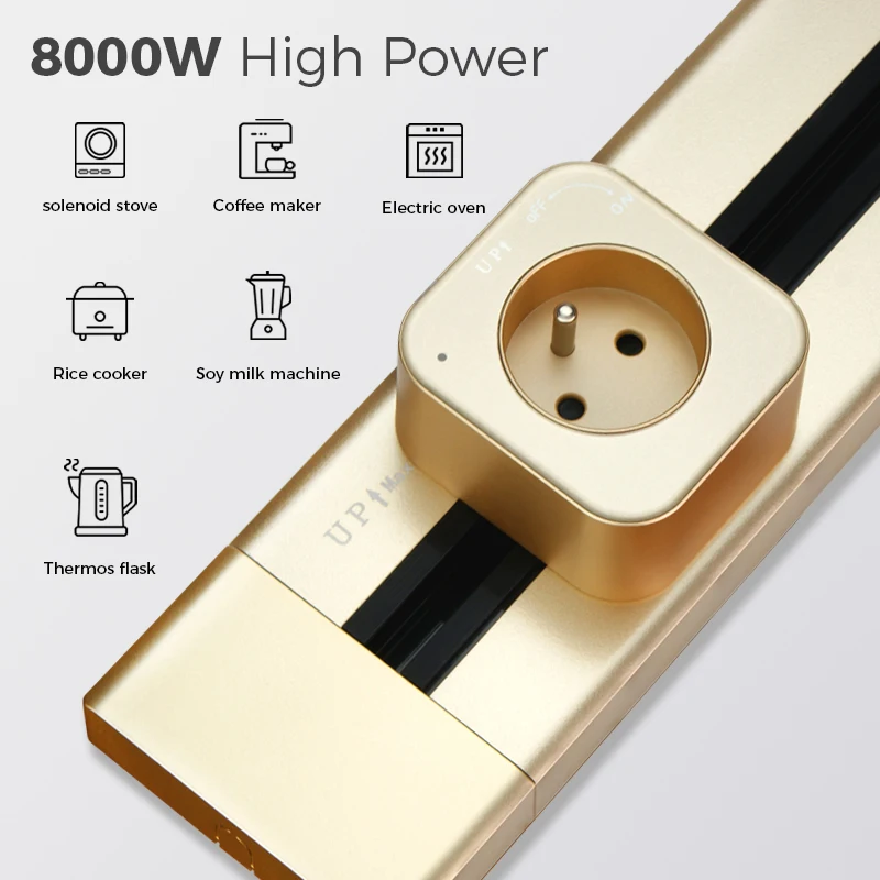 Фото Квадратный переходник для электрической розетки Usb, универсальный пластиковый штекер, кухонные аксессуары розетка розетка с usb одноразка розетки электрические для кухни кухонные принадлежностиaccessories розетка в ст №3