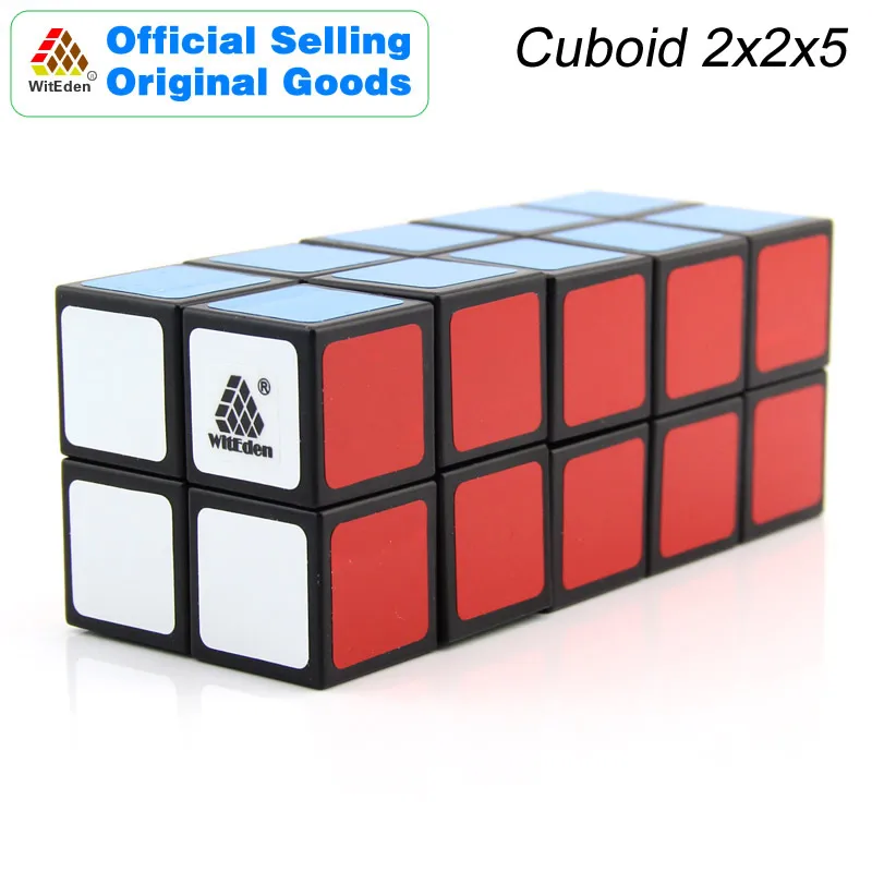 WitEden 2x2x5 Cuboid Magic Cube 225 Cubo Magico Professional Speed Neo Cube Puzzle Kostka Antistress Toys For Children