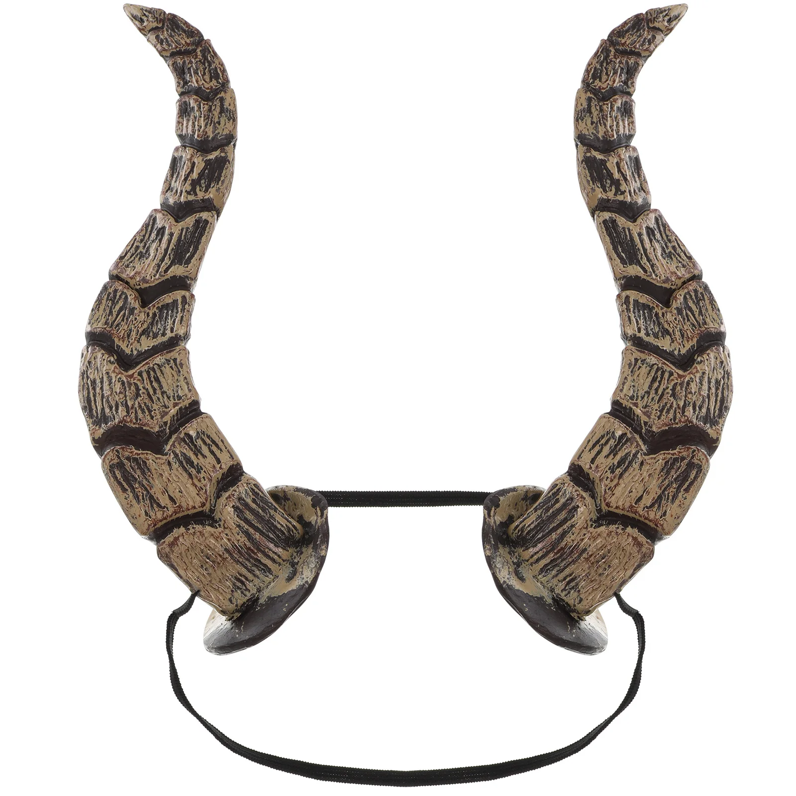 Повязка на голову с рогом животного головной убор для фестиваля Хэллоуина