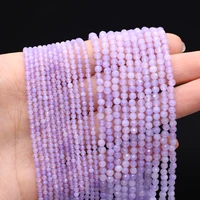 natural stone purple agates beads small faceted scattered bead for jewelry making diy women necklace bracelet accessories
