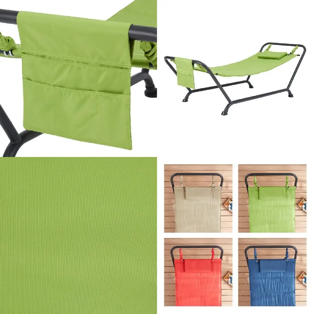 

Fantastic Polyester Outdoor Hammock with Multifunctional Stand, Pillow and Easy Assemble Design, 90.55" Length for Superior Comf