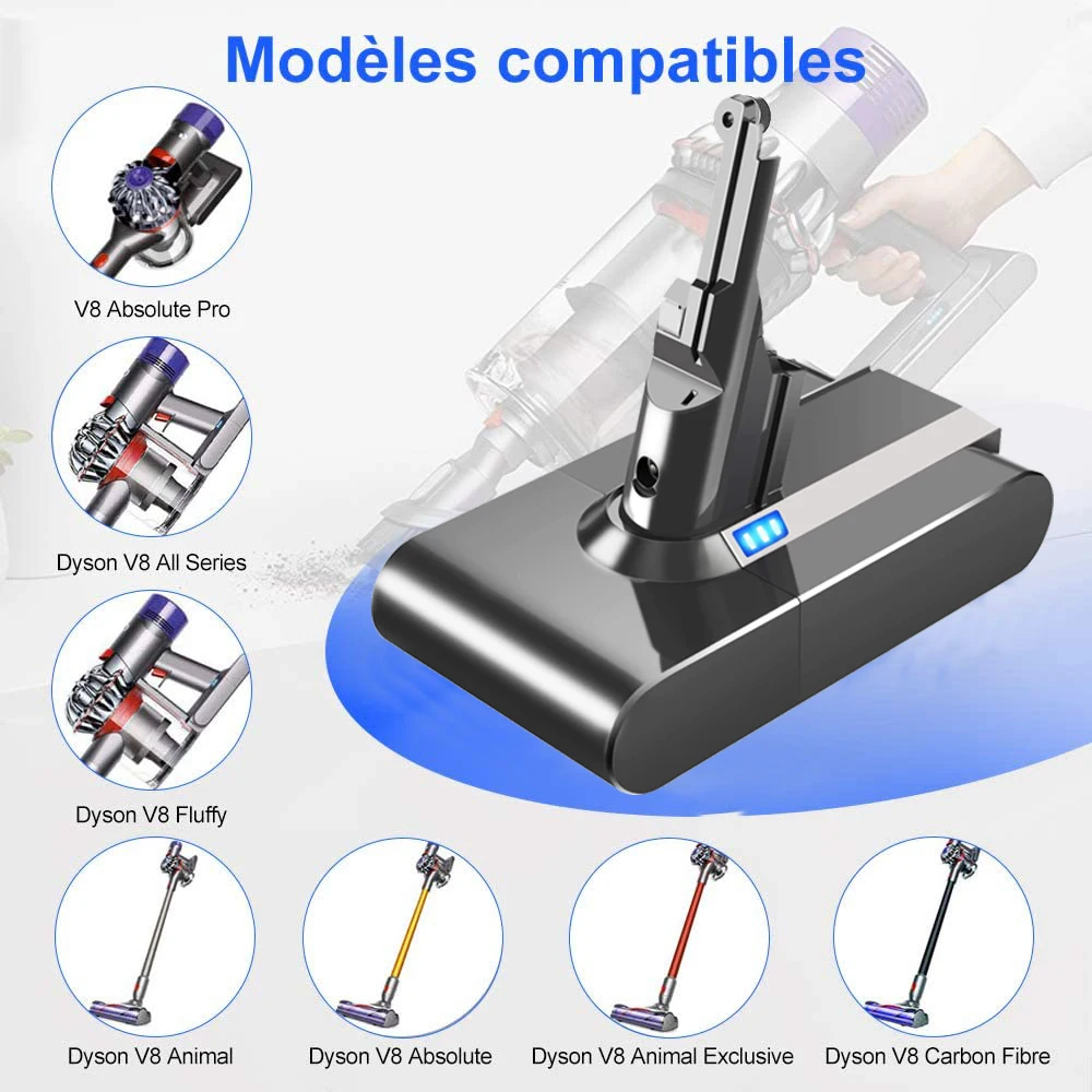 Портативный пылесос Dyson V8 без шнура портативный мини-пылесос 21 6 в 6000 мАч класс A +++
