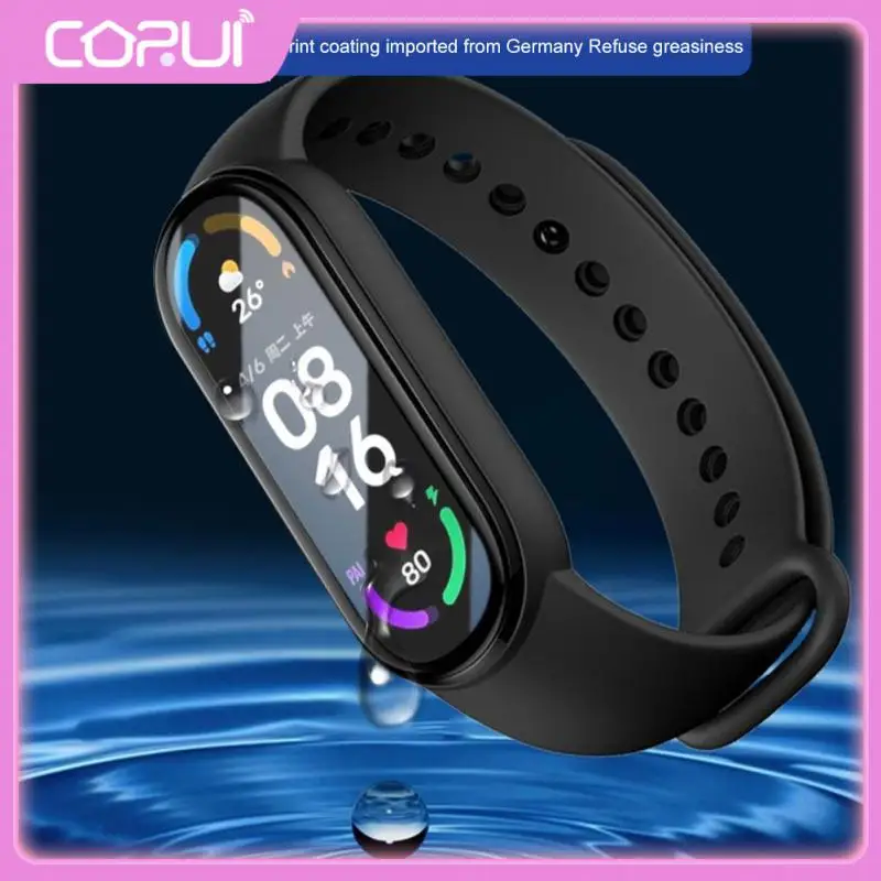 

10D Glass For Xiaomi Mi Band 7 6 5 4 Screen Protector Protective On Xiami Miband6 Band6 Miband Cover For Xiomi Mi Band Film