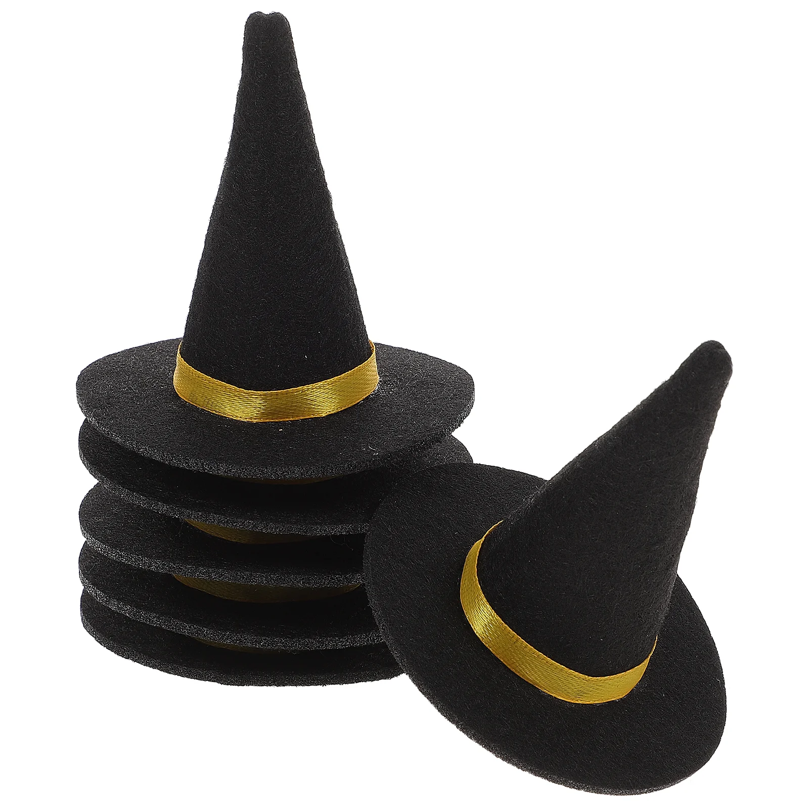 

Covers Witch Hat Bottle Decor DIY Craft Hat Party Supplies 6pcs