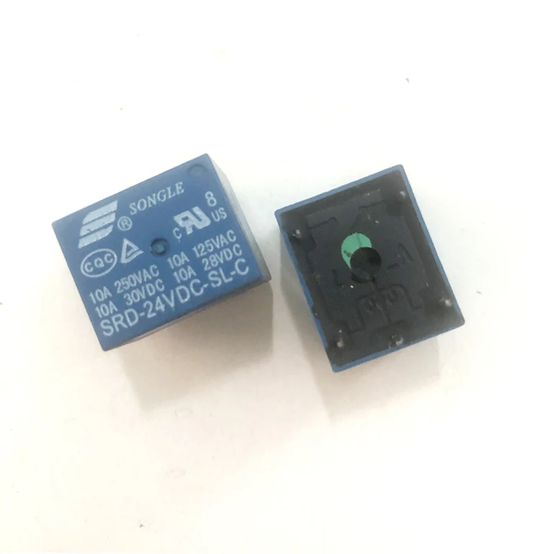 

5x T73 SRD-24VDC-SL-C T73 PCB тип 24V DC SONGLE Power Relay