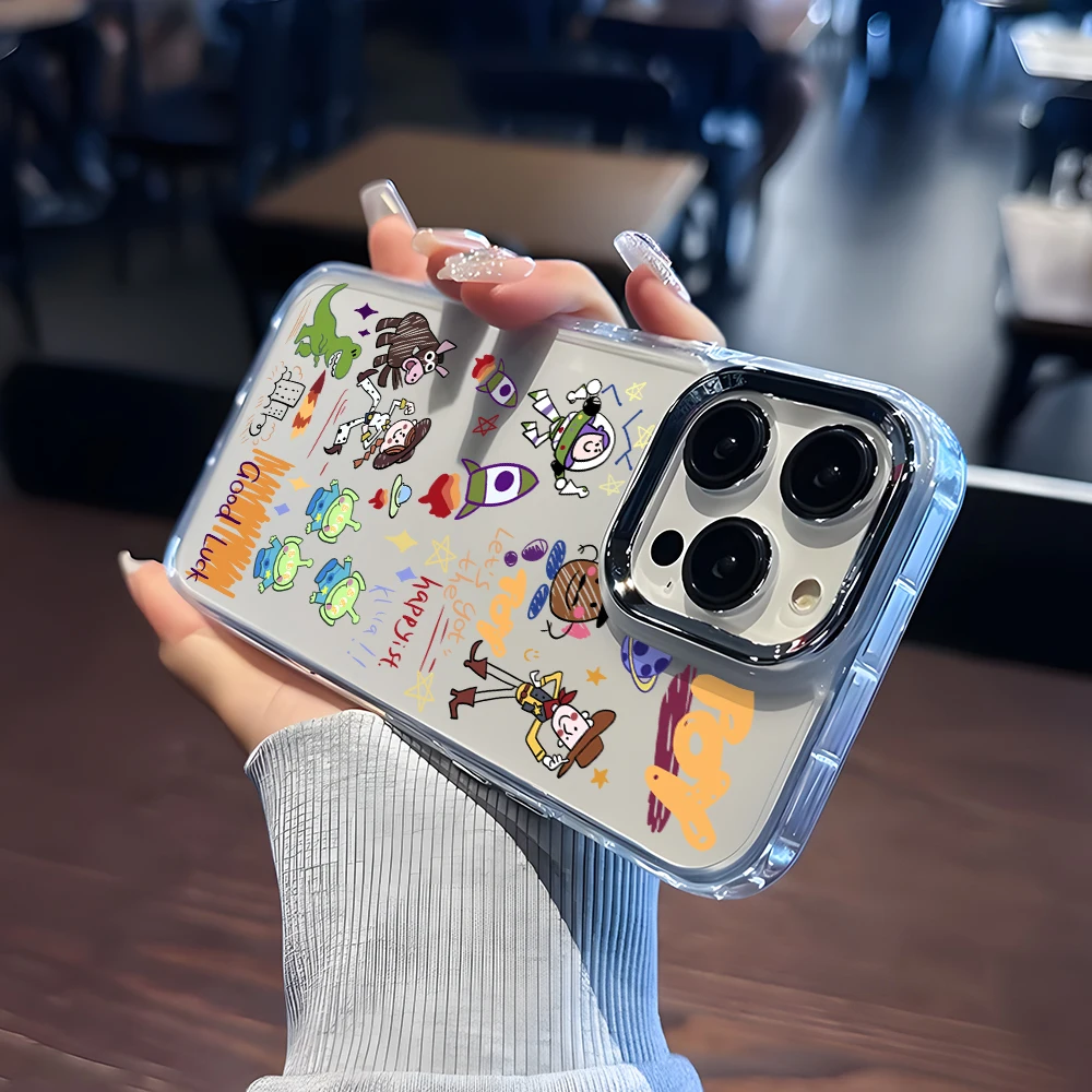 Новый чехол для телефона Ins Toy Storys для Xiaomi Redmi Note 15 14 13 12 11 10 Pro Plus 14C 13C 12C 10C 4G 5G, роскошный прозрачный чехол (art.: 3920db2ee9902) - 3920db2ee9902